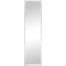 Mainstays 13x49 Full-Length Rectangular White Mirror
