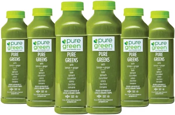 PURE GREENS LG, 6-Pack
