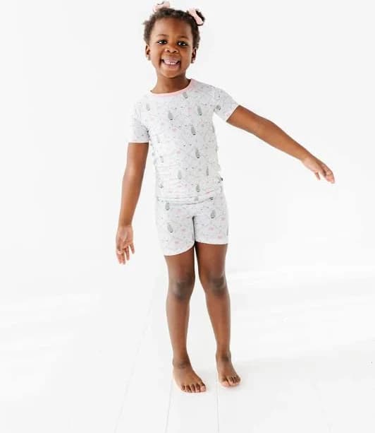 Pink Chicken Dressed to The Tee Kids Pajama