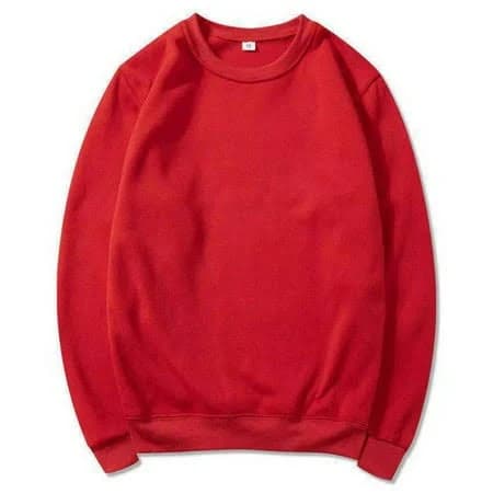 Men's Casual Loose Fit Long Sleeve Crewneck Sweatshirt