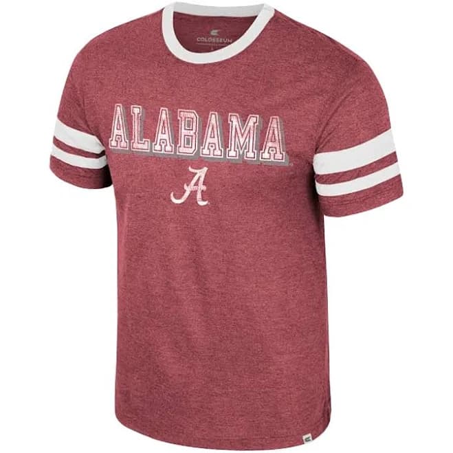 University of Alabama Distressed Short Sleeve T-Shirt