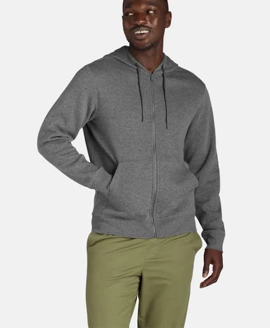 Athletic Works Men's Fleece Zip Hoodie