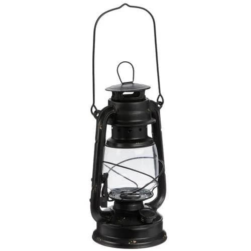 Black Rustic Metal Lantern