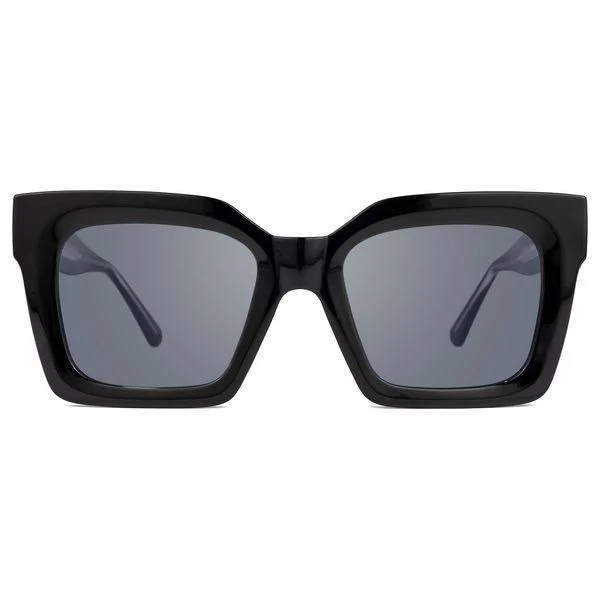 Vooglam Rectangle Black Striped Eyeglasses