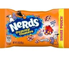Nerds Gummy Clusters Spooky Share Pouch Candy 3oz