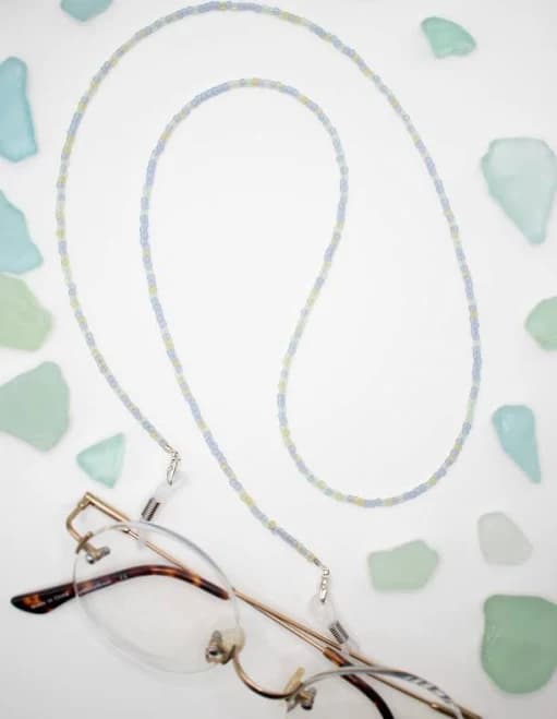 Delicate Beaded Eyeglass Chain / Multiple Colors