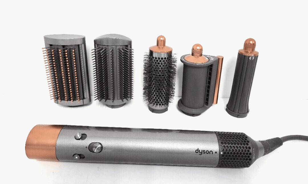 Dyson Airwrap Styler Complete Nickel/Copper with Attachments (USED) | eBay