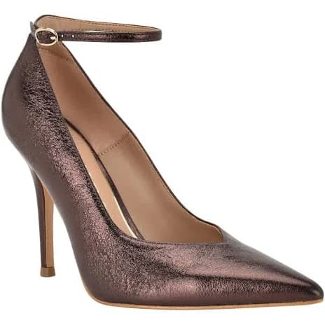 Guess Women's Napril Ankle Strap Stiletto Dress Pumps