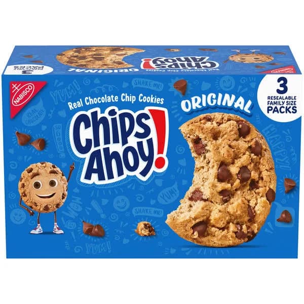 Chips Ahoy! Original Chocolate Chip Cookies, Family Size