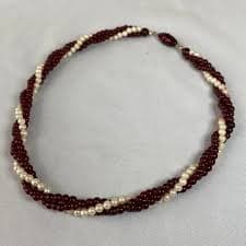 Avon | Jewelry | Vintage 8s Avon Twisted Torsade Style Multi Strand Necklace | Poshmark