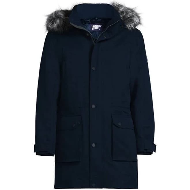 Men's Lands' End Big & Tall Expedition Waterproof Down Parka