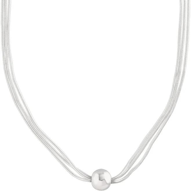 Silpada Thoreau Multi-Strand Bead Necklace in Sterling Silver