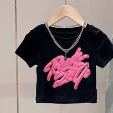 Girls Suits 2025 Summer Graffiti Short Sleeve Outfits T Shirt + Ripped Jeans 2Pcs Kids Set Casual Children Clothes 'Tracksuit - AliExpress