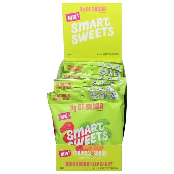 SmartSweets Tropical Sours Gummy Candy