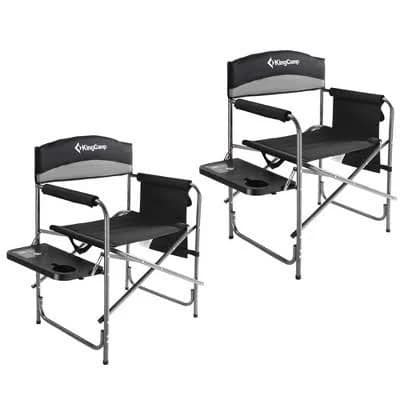 KingCamp Folding Chair Table
