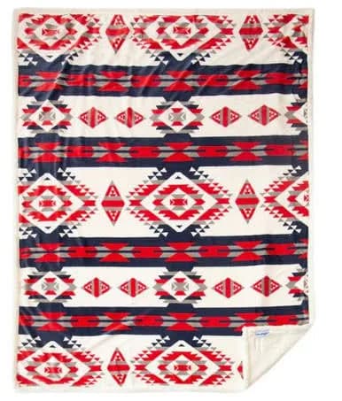 Carstens Home Southwest Plush Sherpa Throw