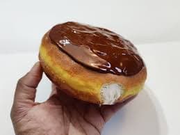 Boston Cream Donut Christmas Ornament - Hand-sculpted Fake Food Decor - Etsy