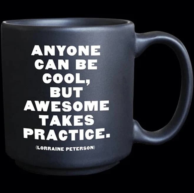 Anyone Can Be Cool Mini Mug