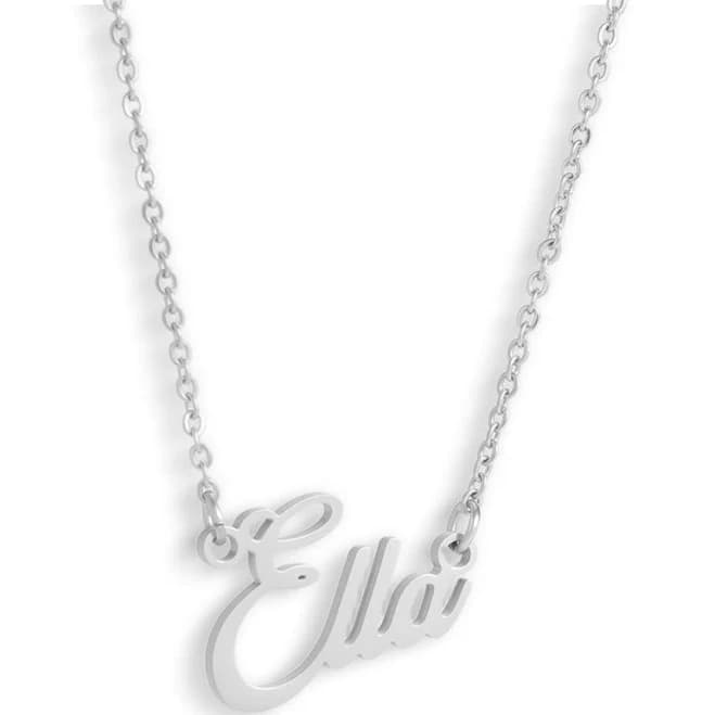 Custom Nameplate Cable Necklace