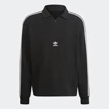 Adicolor 3-Stripes Long Sleeve Polo Shirt
