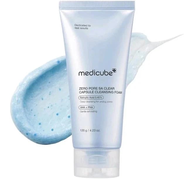 Medicube Zero Pore SA Clear Capsule Face Cleansing Foam