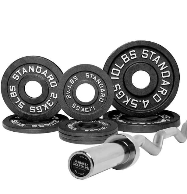 Ez Curl Bar Weight Sets