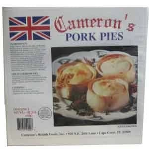 Camerons Pork Pies (Pack of 8)