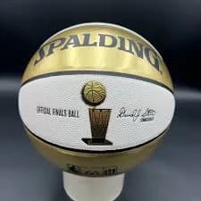 Rare 2005 Spalding NBA White/Gold Official Finals Ball 29.5" Basketball NOS
