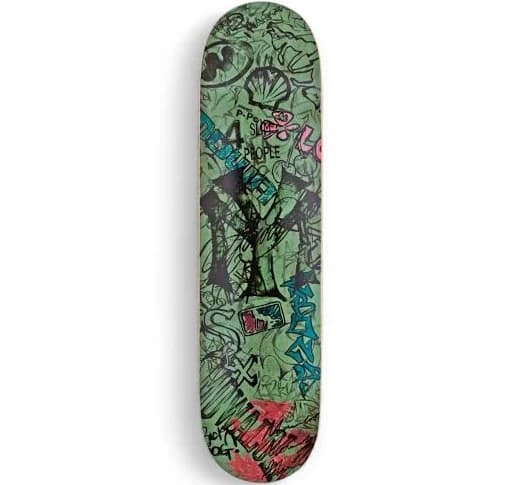 Mowalola Graffiti Skateboard Deck