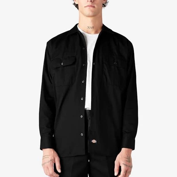 Dickies Men's Long Sleeve Work Shirt