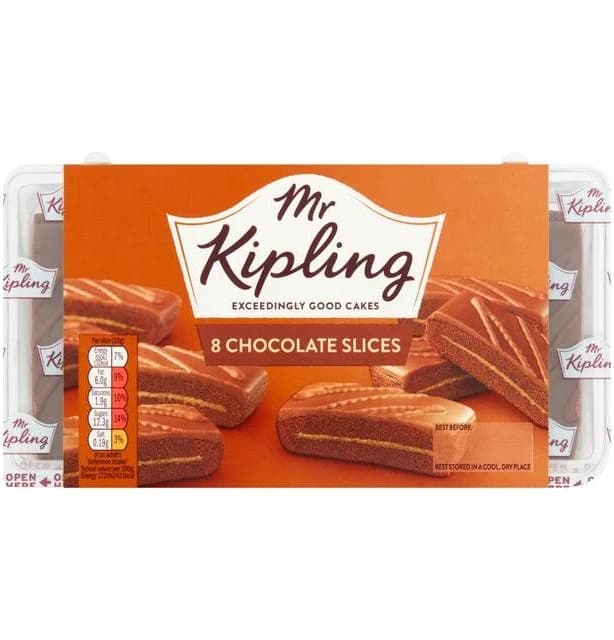 Mr Kipling Chocolate Slices