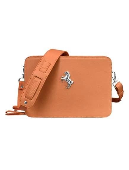 Tentroya Med Skye Leather Crossbody Bag