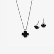 EVERLY JEWELRY | Sterling Silver 1/3 CT TGW Created White Sapphire & Cultured Freshwater Pearl Pendant With Chain : Target