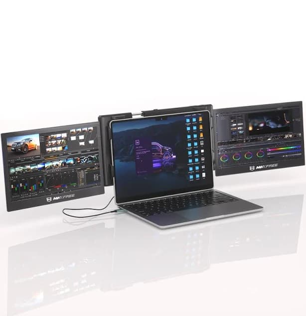 Maxfree T2 13.3" Laptop Triple Screen Extender