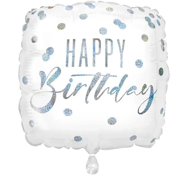 Dollar General 321 Party! Elegant Polka Dot Birthday Balloon