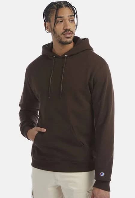 Champion Men's Powerblend Hooded Sweatshirt