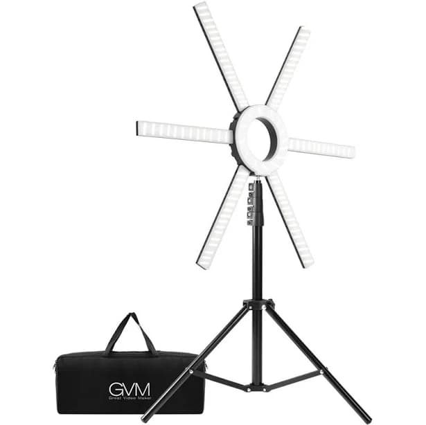 GVM-600S LED Ring Light