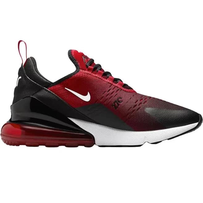 Nike Air Max 270 Men Sneaker Shoe Gym Red Black Us Size 7-14