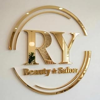 Custom Business Logo Sign - Large Personalized 3D Acrylic Wall Letters for Company, Laser Cut 3D Signage for Salon, Spa, Gym, Office & Storefront, Indoor Outdoor Use
