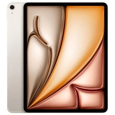 Mastercard OFF | Apple iPad Air (6th Gen 2024) 13" 256GB Wi-Fi + Cellular Tablet - Starlight MV6X3ZP/A