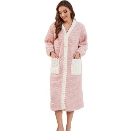 Women's Plush Soft Fluffy Robe