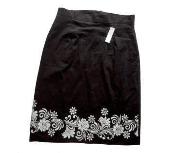 Printed Skirt Women 35 Inch Waist LIttle Bit Stretchable Elastic Three Quarter | eBay