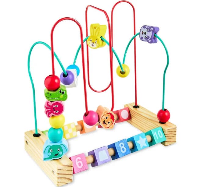 Spark Create Imagine Wooden Bead Maze Toy