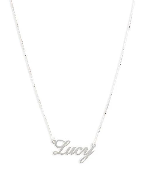 Melanie Marie Personalized Nameplate Necklace