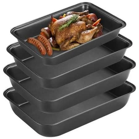 Coofit 4pcs Oven Tray Set