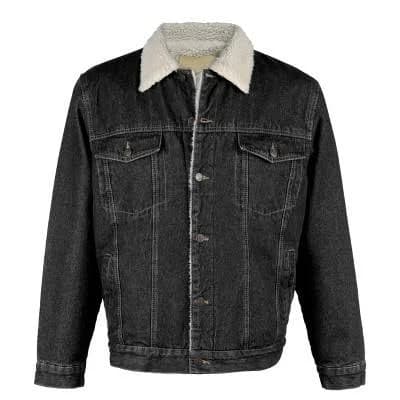 Victory Outfitters Men's Sherpa Lined Denim Jacket