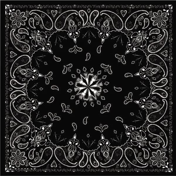 ZAN Paisley Cotton Bandanna