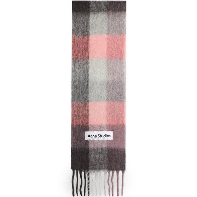 Acne Studios Vally Check Scarf