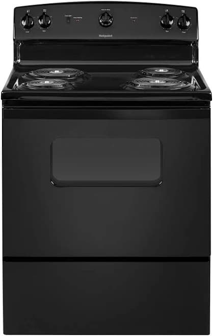 Hotpoint 30" Freestanding Electric Range RBS330DRBB