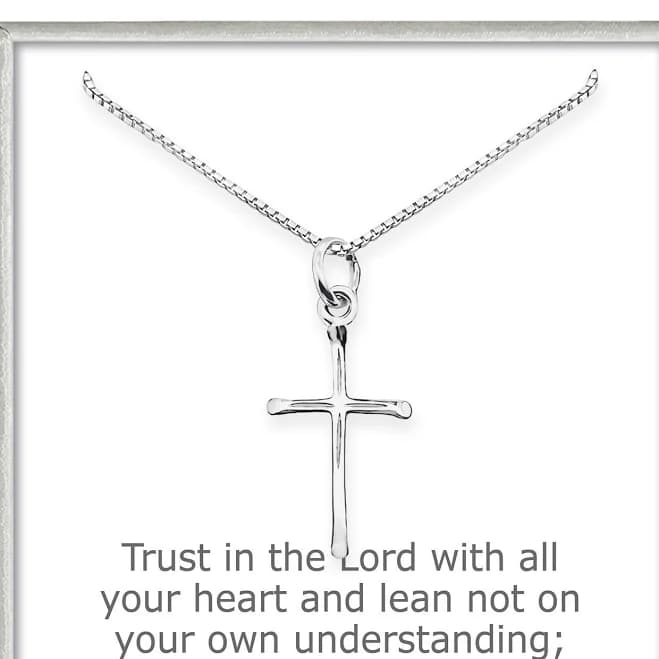 925 Sterling Silver Cross Necklace